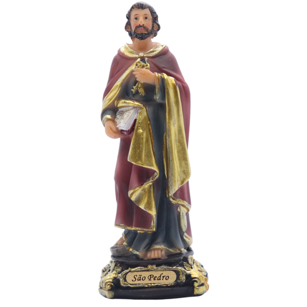Imagem Sao Pedro Resina 20cm - Hesed