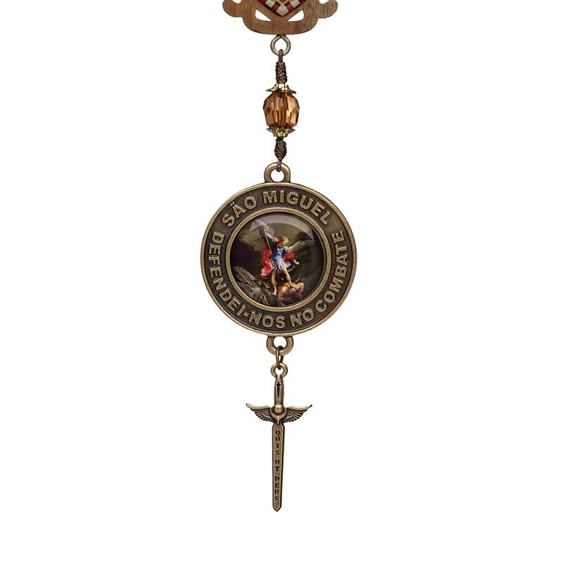 Adorno De Porta Escudo Mdf Sao Miguel - Hesed