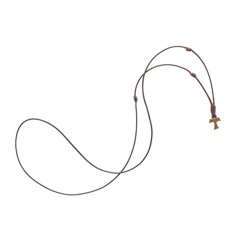 Colar Tau Franciscano Metal - Hesed