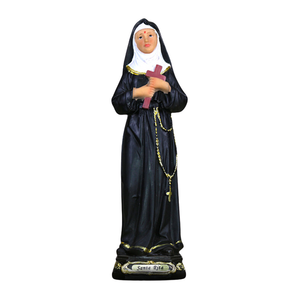 Imagem Santa Rita Resina 20cm - Hesed