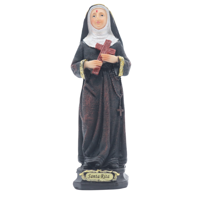 Imagem Santa Rita Resina 12,5 Cm - Hesed