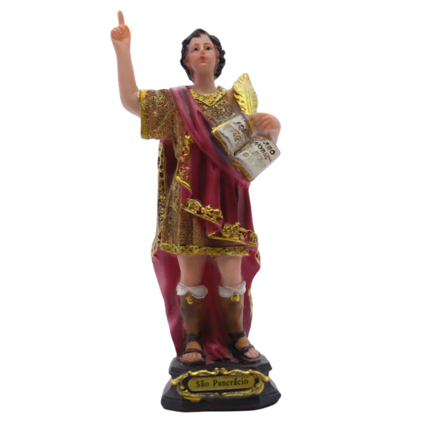 Imagem Sao Pancracio Resina 12,5cm - Hesed