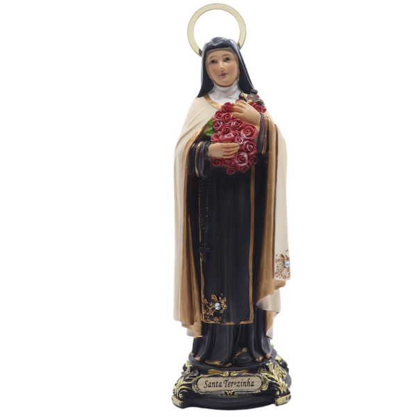Imagem Santa Terezinha Resina 12,5cm - Hesed