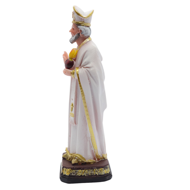 Imagem Santo Agostinho Resina 12,5cm - Hesed