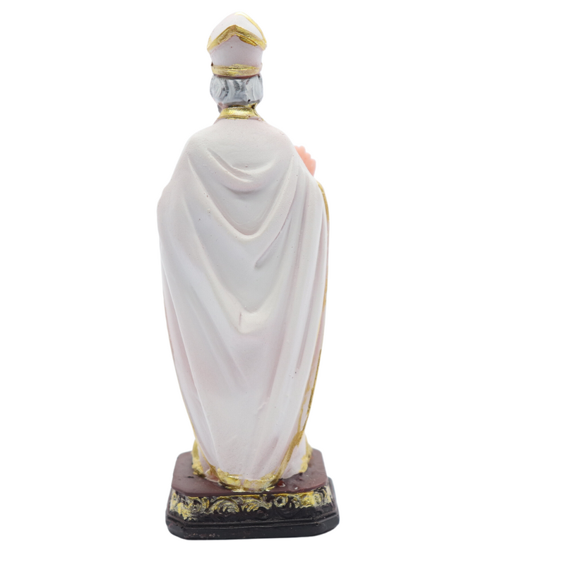 Imagem Santo Agostinho Resina 12,5cm - Hesed