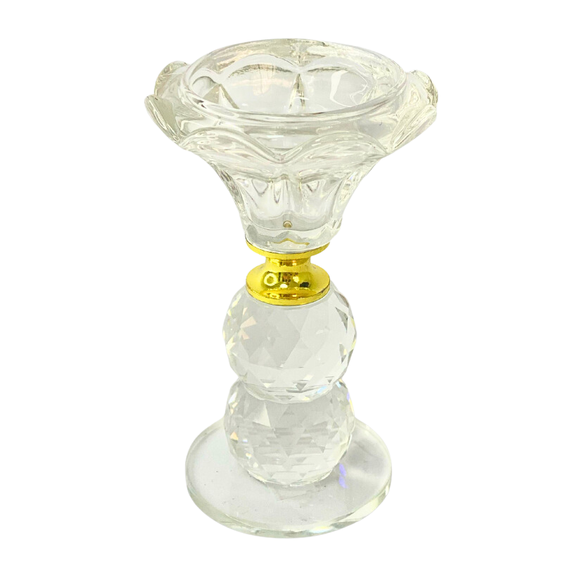 Castical Cristal/Vidro 10cm - Hesed