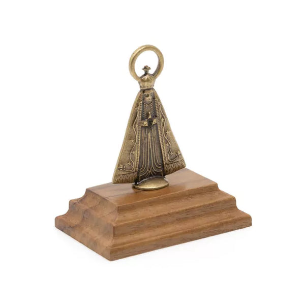 Nossa Senhora Aparecida Ouro Velho C/Pedestal - Hesed