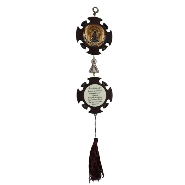 Adorno Luxo Redondo Nossa Senhora Aparecida - Hesed