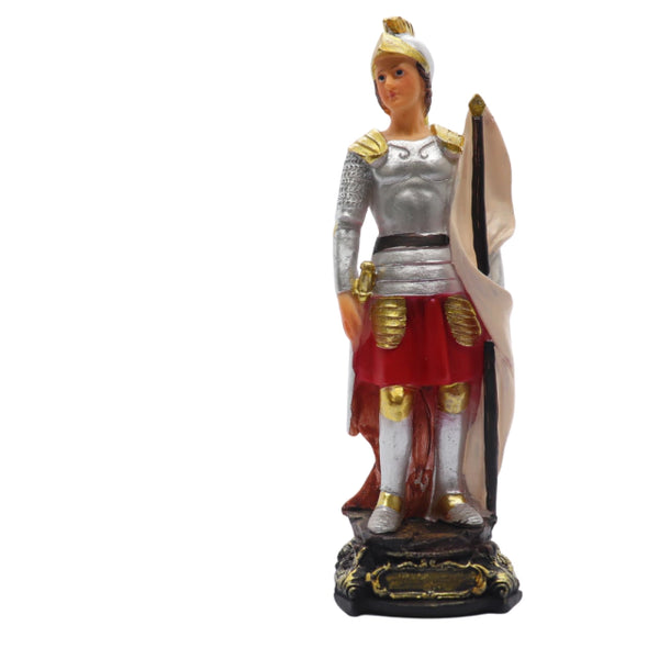 Imagem Santa Joana D Arc Resina 12,5cm - Hesed