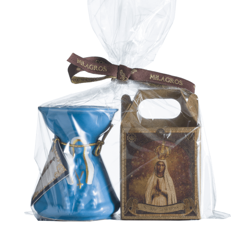 Kit N. Sra. De Fatima (Mini Kit + Incensario) - Hesed